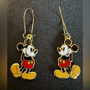 Vintage Disney Mickey Mouse Dangle Earrings